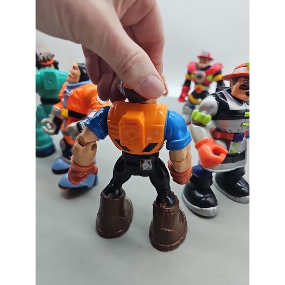 LOT‎ OF 19 FISHER PRICE MATTEL RESCUE HEROES ACTION FIGURES 1998 1999 2001 - Picture 15 of 16